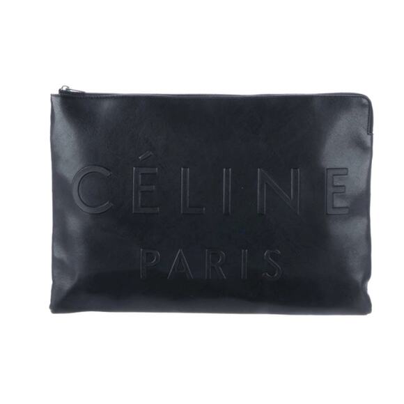 Celine Accessories - 100% Authentic Celine Made In Clutch - Black Bag Handbag